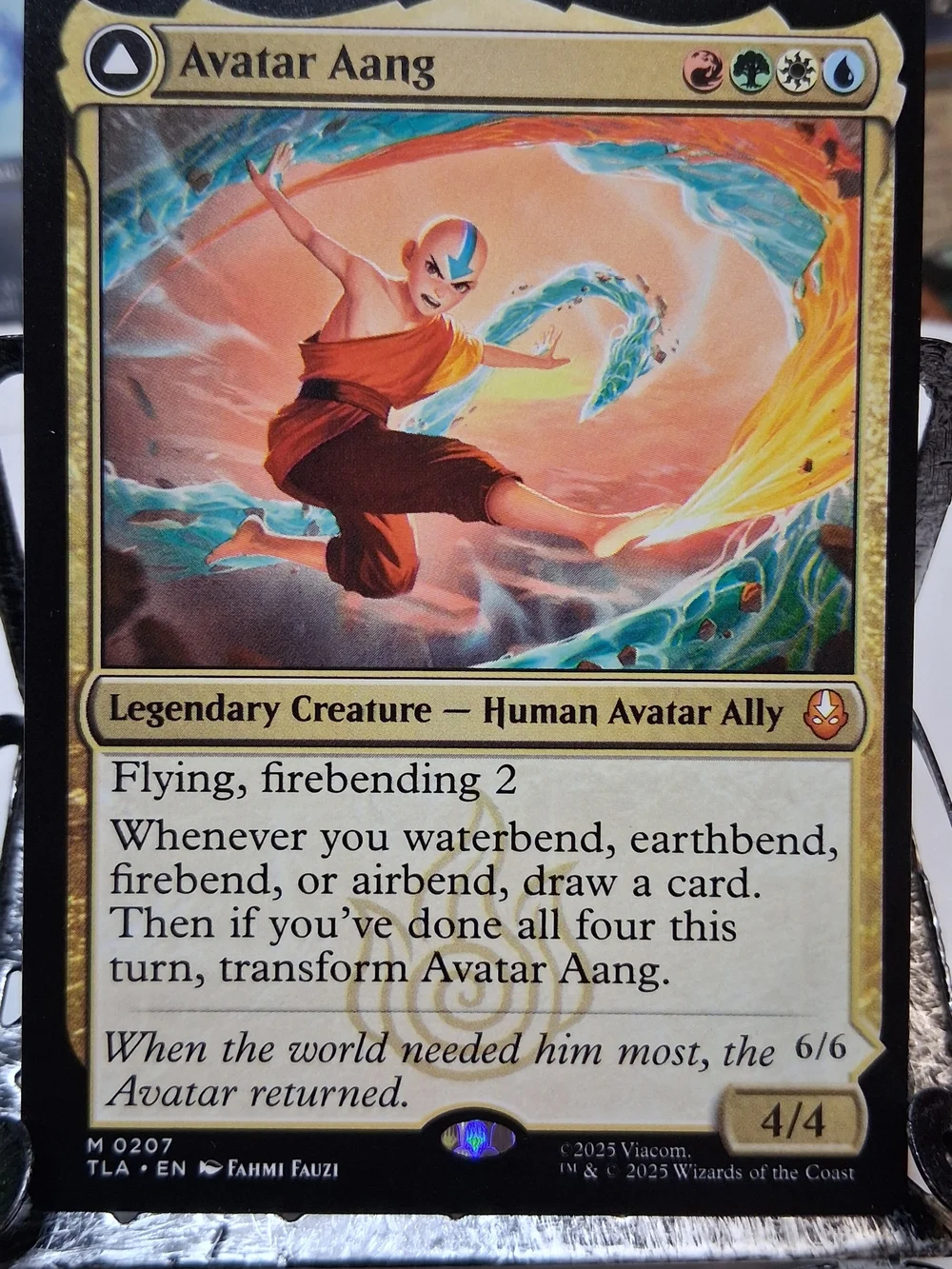 Avatar Aang Trio Bundle 3 Cards NM ~ Aang: 3 Variations ~ Magic The Gathering
